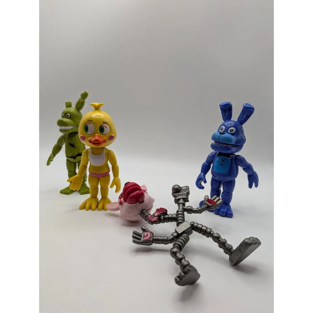 Five Nights at Freddys FNAF Action Figure Lot Toy Bonnie Chica Springtrap Mangle